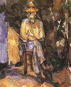 Paul Cezanne tuinman oil painting reproduction